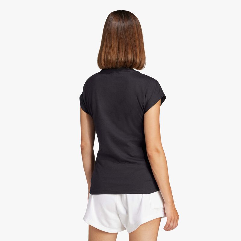 adidas Polera Essentials Linear, NEGRO, hi-res image number null