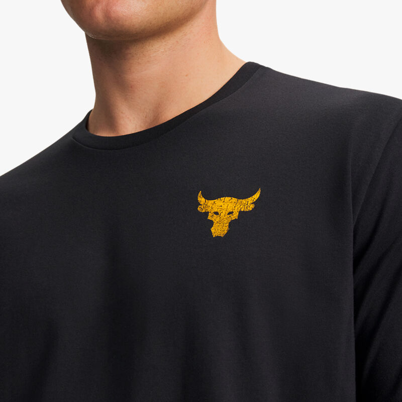 Under Armour Polera Project Rock Rents Due, NEGRO, hi-res image number null