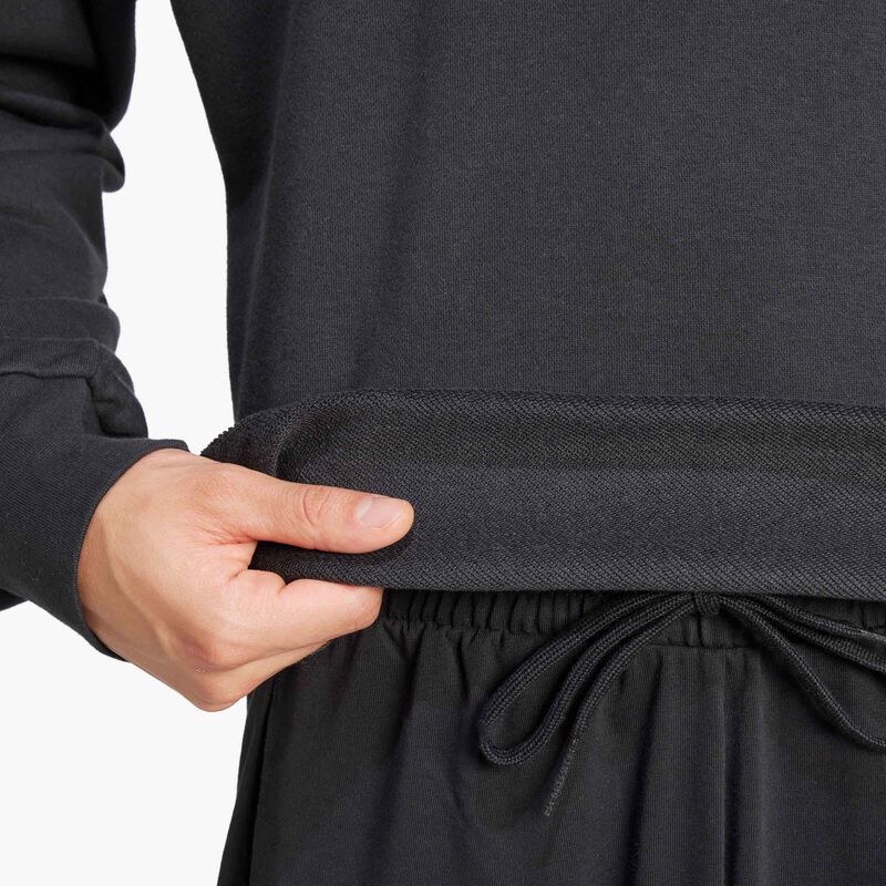 adidas Sudadera Essentials French Terry 3 bandas, NEGRO, hi-res image number null