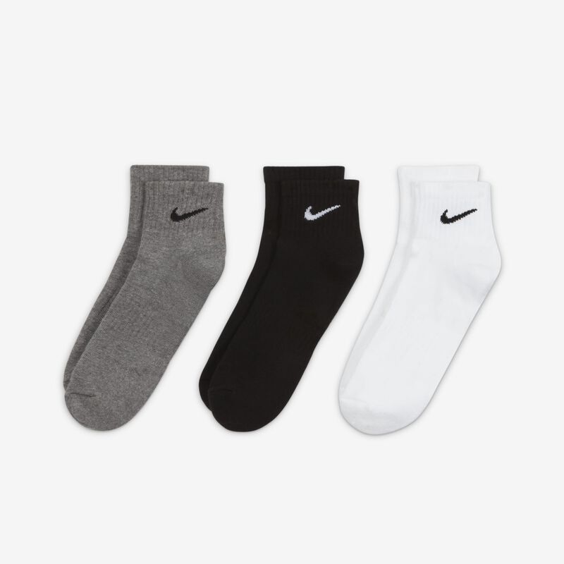 Nike Everyday Cushioned Tobilleras 3 Pares, SURTIDO, hi-res image number null