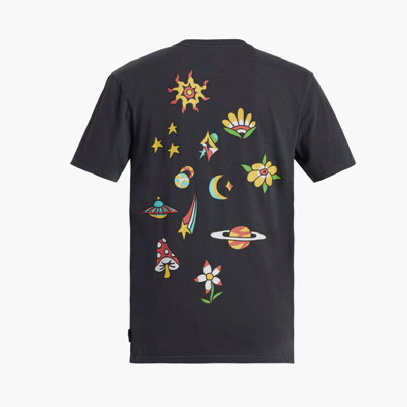 Quiksilver Polera Spaceman, NEGRO, hi-res image number null