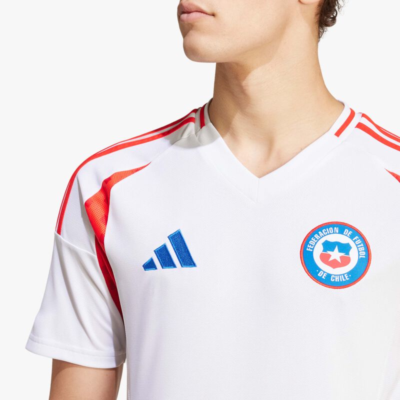 adidas Camiseta Visitante Chile 2024, BLANCO, hi-res image number null