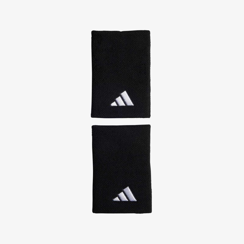 adidas Muñequeras grandes Tennis, NEGRO, hi-res image number null