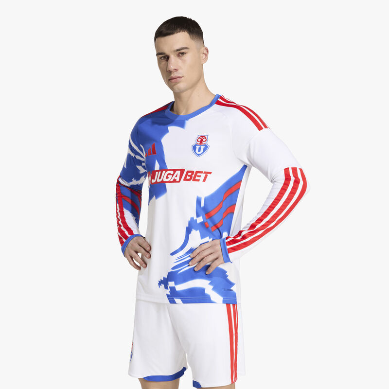 adidas Camiseta Universidad de Chile Visitante 2026, BLANCO, hi-res image number null