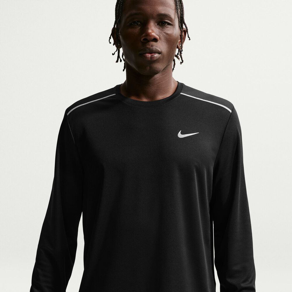 Nike Polera Miler Poleras manga larga correr hombre