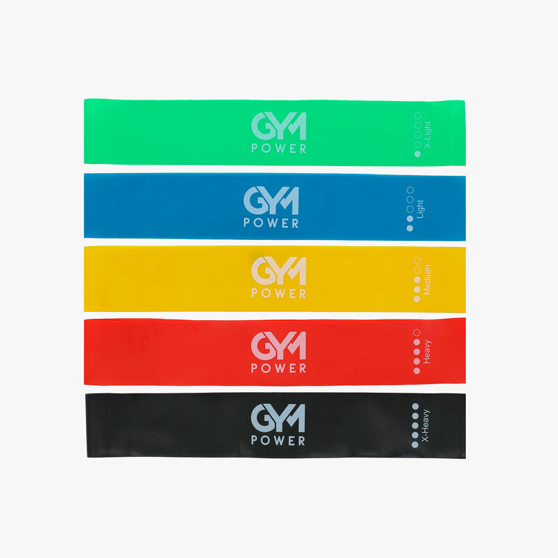 Gym Power Resistance Band Set, SURTIDO, hi-res image number null