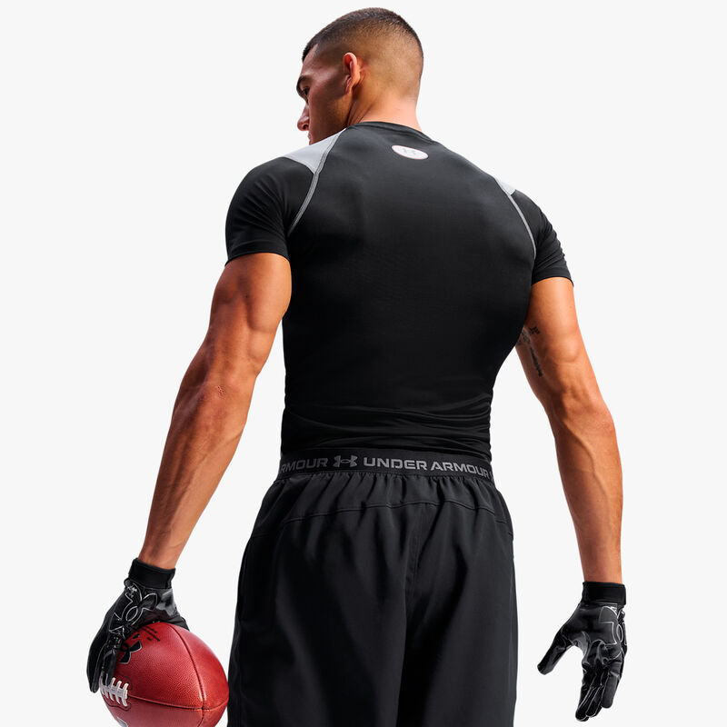 Under Armour Polera HeatGear Elite, NEGRO, hi-res image number null