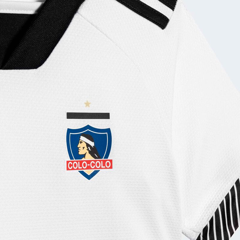 adidas Conjunto Local niño Colo-Colo 2024, BLANCO, hi-res image number null