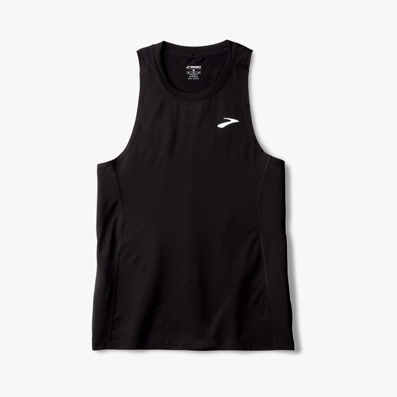 Brooks Polera Atmosphere Singlet 3.0, NEGRO, hi-res image number null