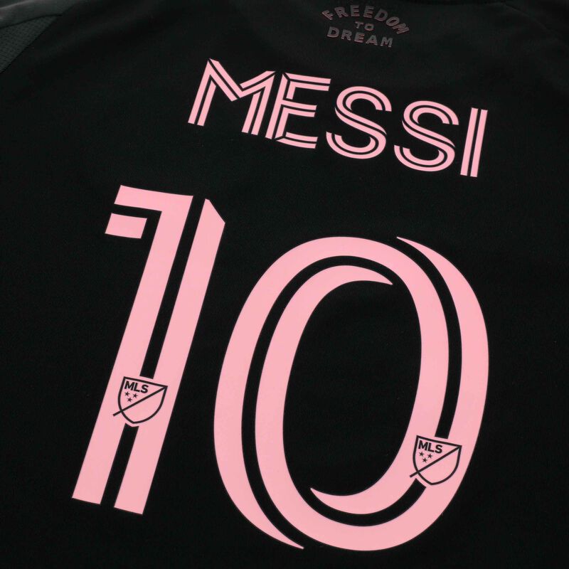 adidas Camiseta Inter Miami Visitante 25/26 Messi Ni&ntilde;os, NEGRO, hi-res image number null