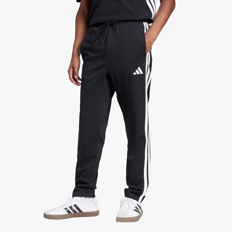 adidas Pantalón Essentials 3 Tiras Single Jersey, NEGRO, hi-res image number null