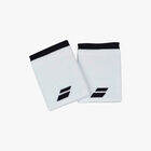 Babolat Muñequeras Logo Jumbo, BLANCO, hi-res