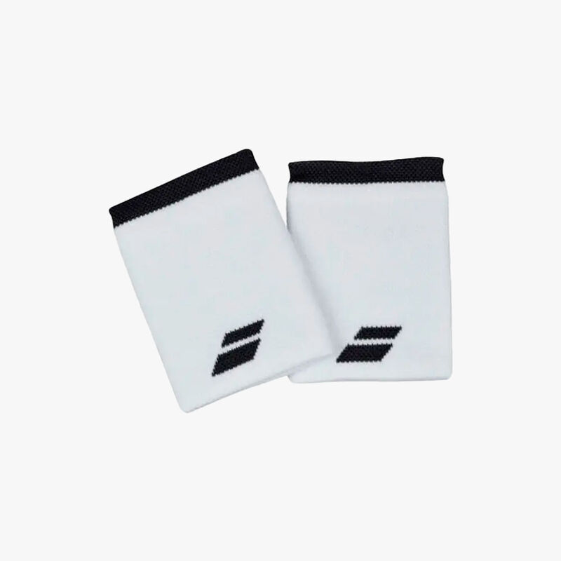 Babolat Muñequeras Logo Jumbo, BLANCO, hi-res image number null