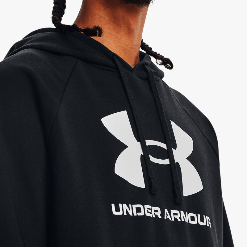 Under Armour Poler&oacute;n Rival Fleece, NEGRO, hi-res image number null