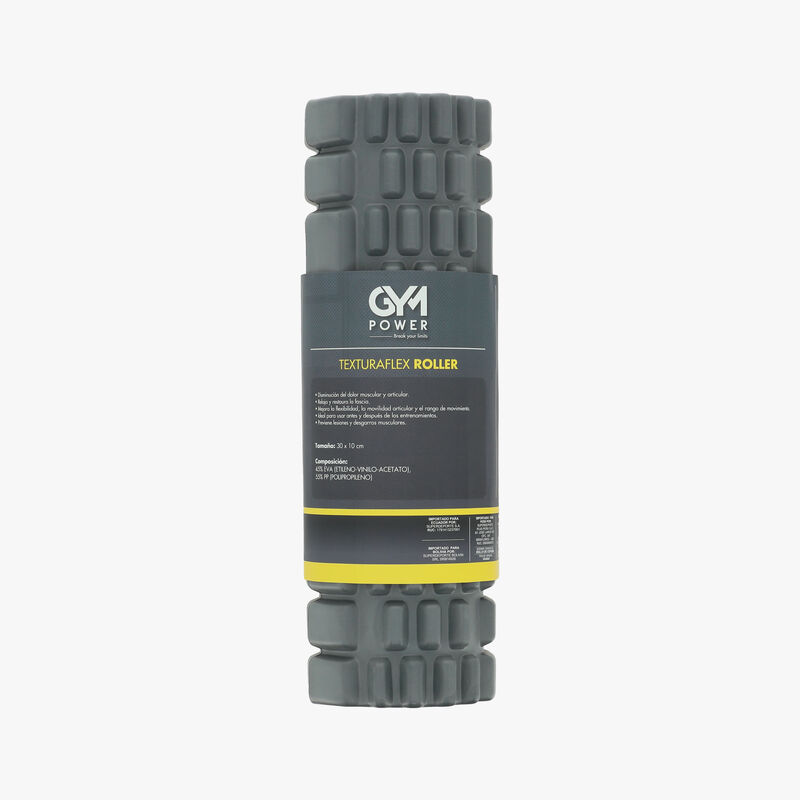 Gym Power Yoga Roller 30 x 10 cm, GRIS, hi-res image number null