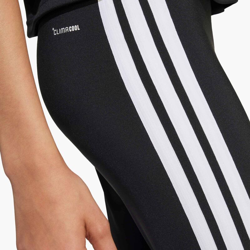 adidas Calzas Train Essentials 3 Tiras Ni&ntilde;as, NEGRO, hi-res image number null