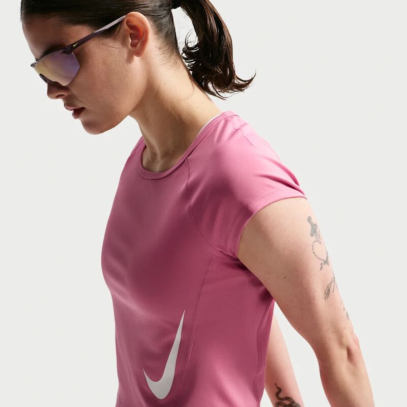 Nike Polera Tempo Swoosh, ROJO, hi-res image number null