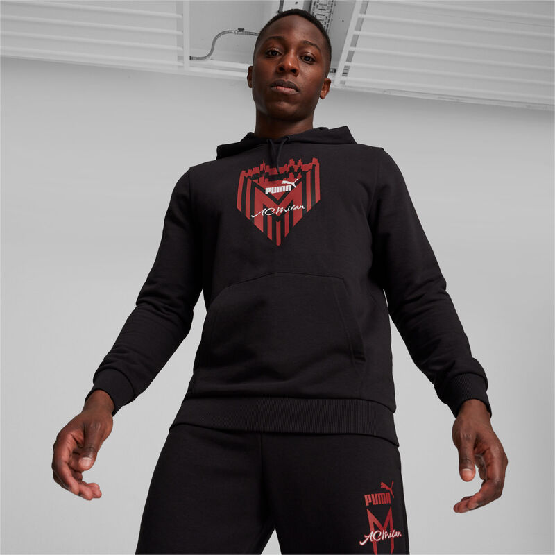 Puma Polerón AC Milan Ftblicons, NEGRO, hi-res image number null