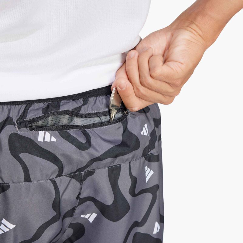 adidas Shorts Run It Brand Love, NEGRO, hi-res image number null