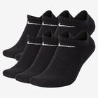 Nike Everyday Cushioned Invisibles 6 Pares, NEGRO, hi-res