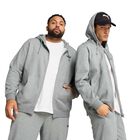 Puma Polerón Essentials No. 1 Logo Full-Zip, GRIS, hi-res