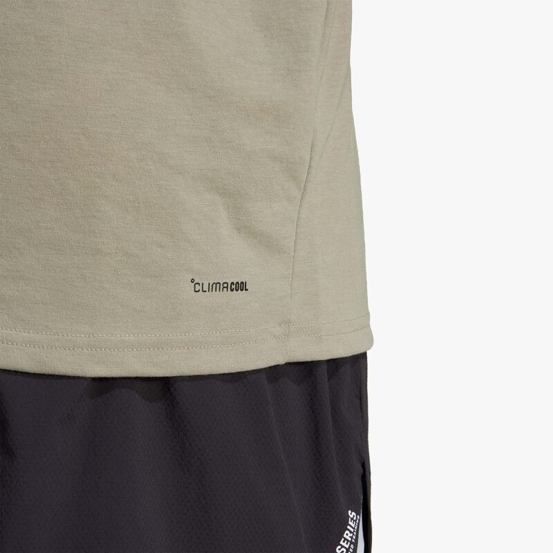adidas Polera Climacool Training Camo Logo Graphic, GRIS, hi-res image number null