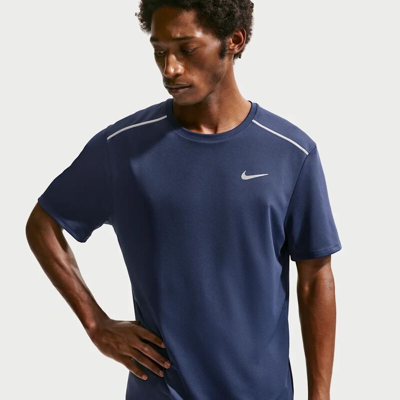 Nike Polera Miler, AZUL, hi-res image number null