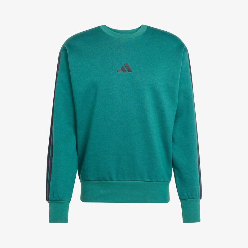 adidas Poler&oacute;n Essentials Fleece 3 Tiras, VERDE, hi-res image number null