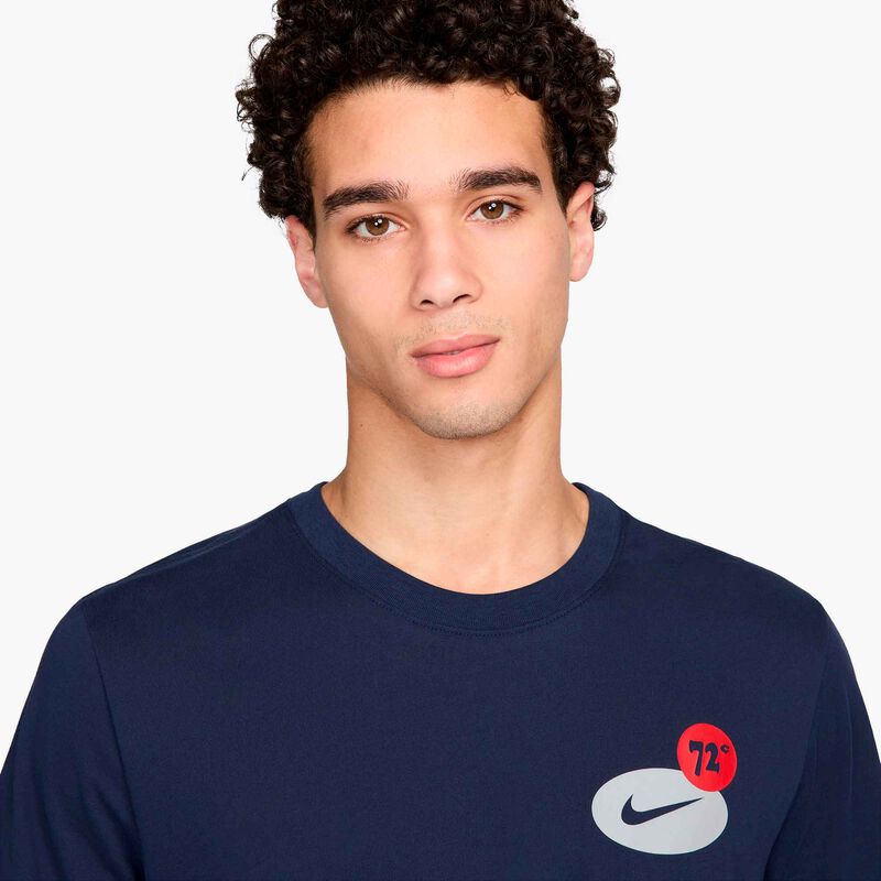 Nike Polera Deportiva Dri-FIT, AZUL, hi-res image number null
