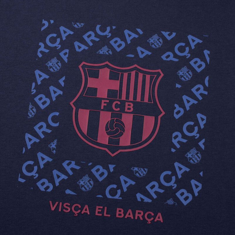 F.C. Barcelona Polera Fanatics, AZUL, hi-res image number null