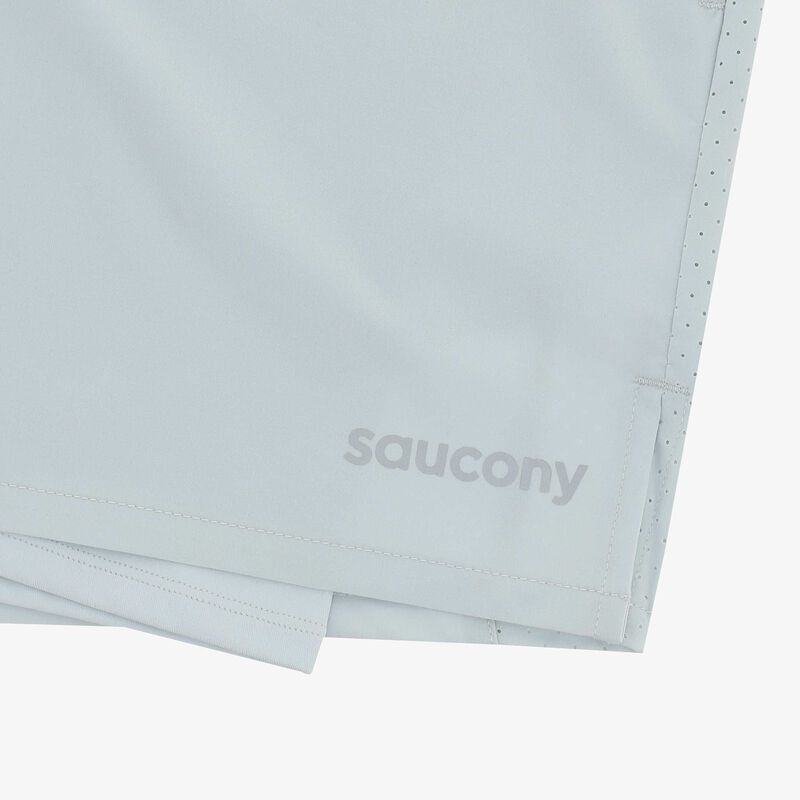 Saucony Shorts Outpace 7" 2-in-1, GRIS, hi-res image number null