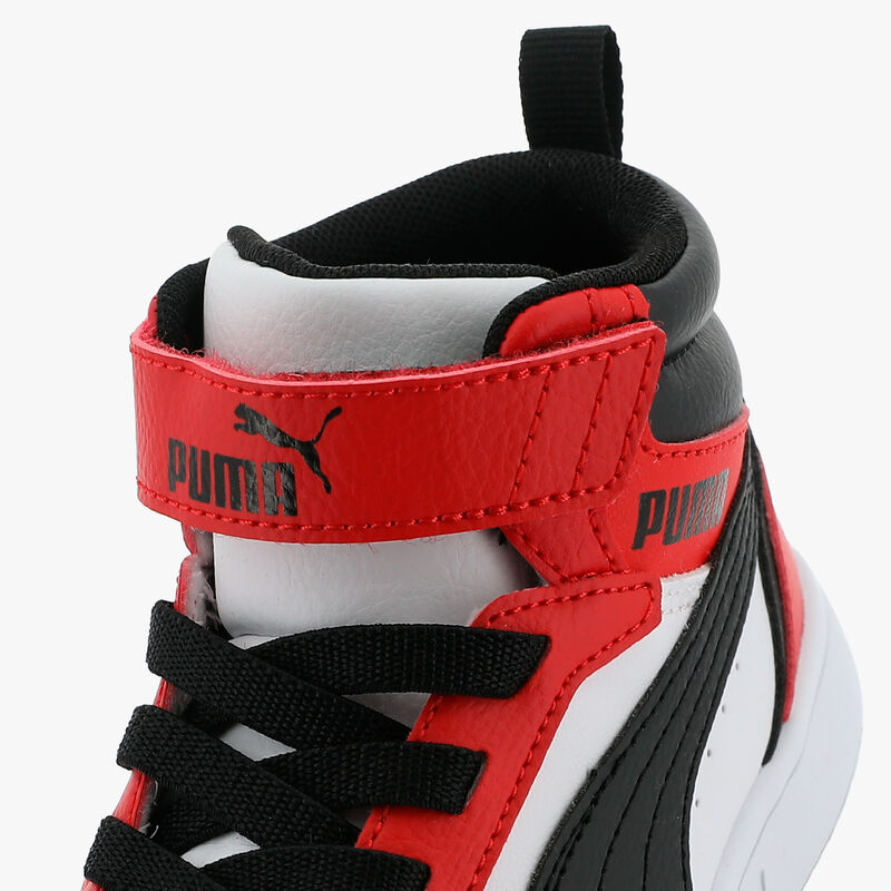 Puma Zapatillas Rebound V6 Mid, NEGRO, hi-res image number null