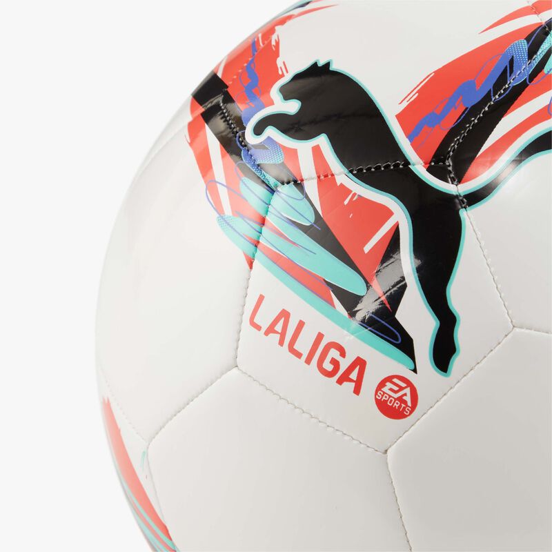 Puma Pelota de Fútbol Orbita La Liga 1 MS, BLANCO, hi-res image number null