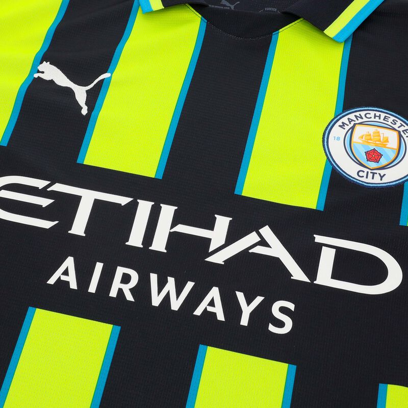 Puma MCFC Away Jersey Réplica, AZUL, hi-res image number null