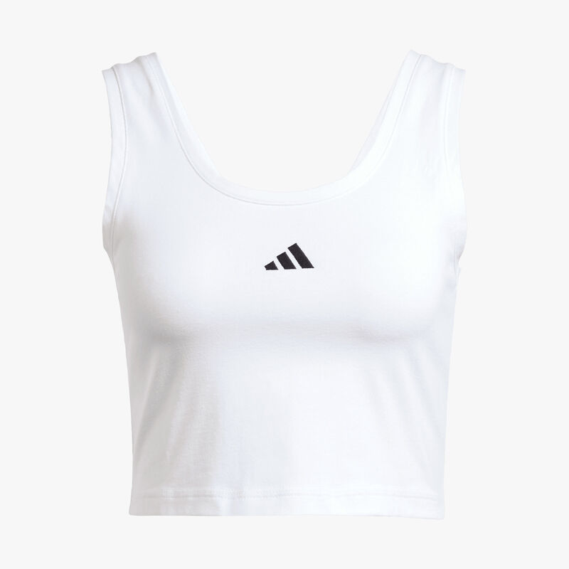 adidas Top Essentials Logo Peque&ntilde;o Lifestyle, BLANCO, hi-res image number null