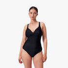 Speedo Ba&ntilde;ador Shaping Cross Back, NEGRO, hi-res