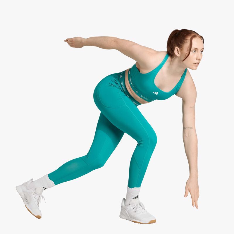 adidas Top deportivo TECHFIT, VERDE, hi-res image number null