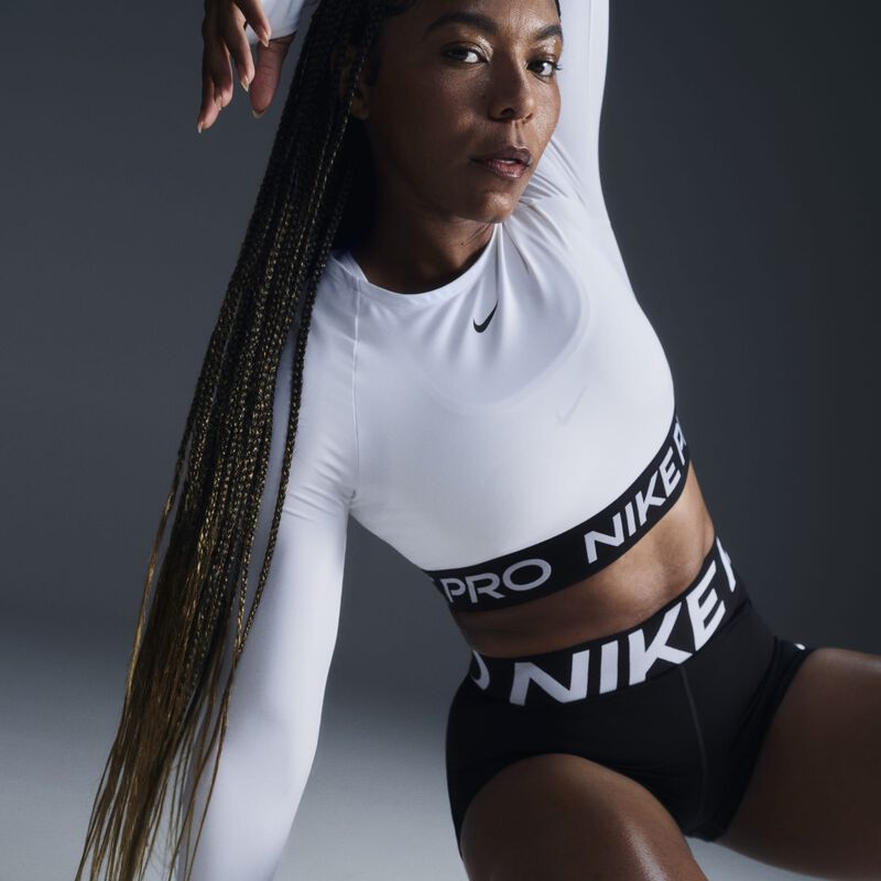 Nike Shorts Pro Sculpt, NEGRO, hi-res image number null