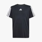 adidas Polera Train Essentials 3 Tiras, NEGRO, hi-res