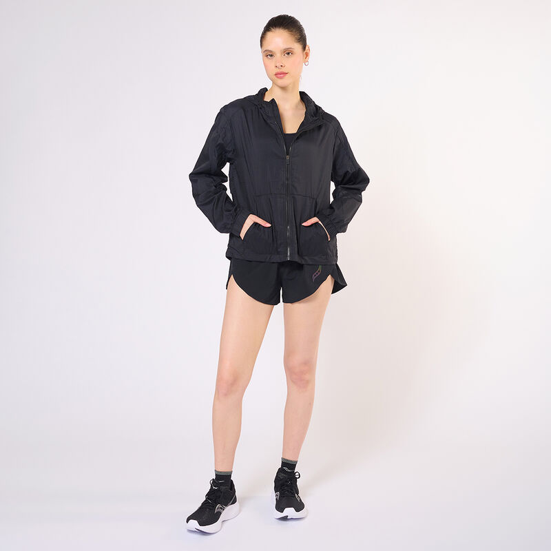 Saucony Chaqueta Elevate Packaw, NEGRO, hi-res image number null