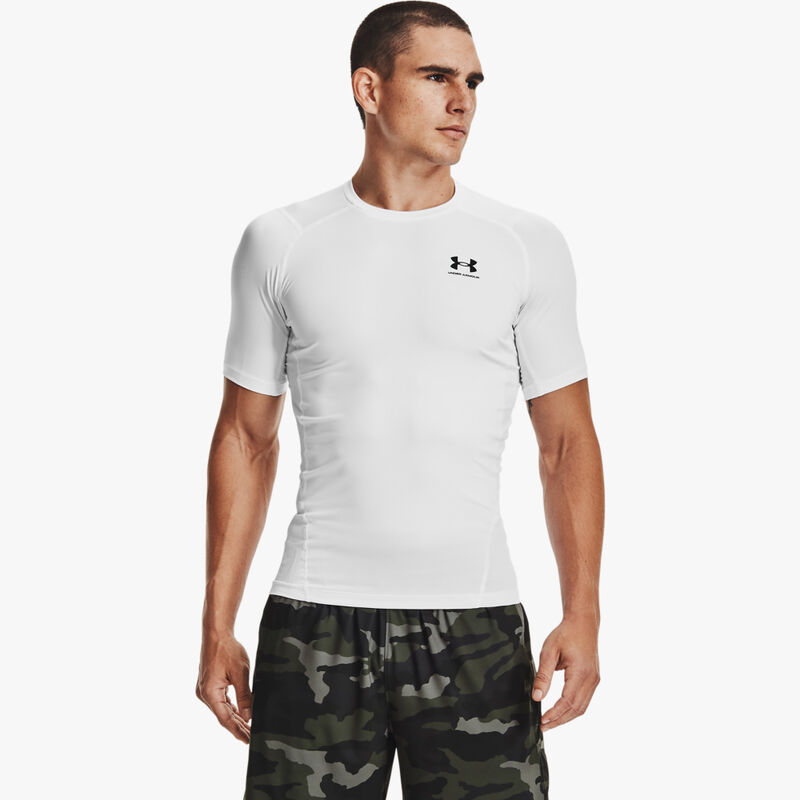 Under Armour Polera HeatGear, BLANCO, hi-res image number null