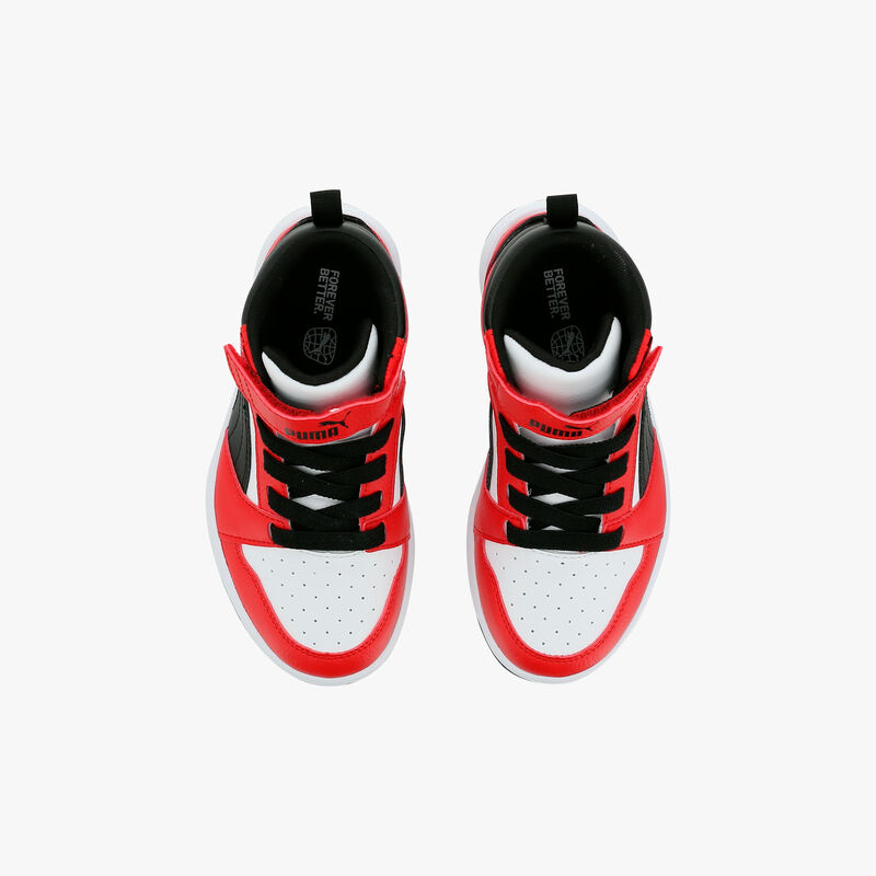 Puma Zapatillas Rebound V6 Mid, NEGRO, hi-res image number null