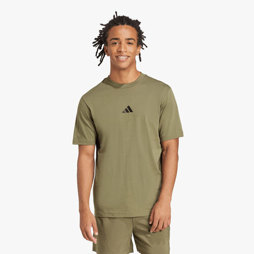 adidas Polera Essentials Logo Pequeño Tejido Jersey