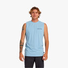 Quiksilver Polera Bubble Outline, AZUL, hi-res