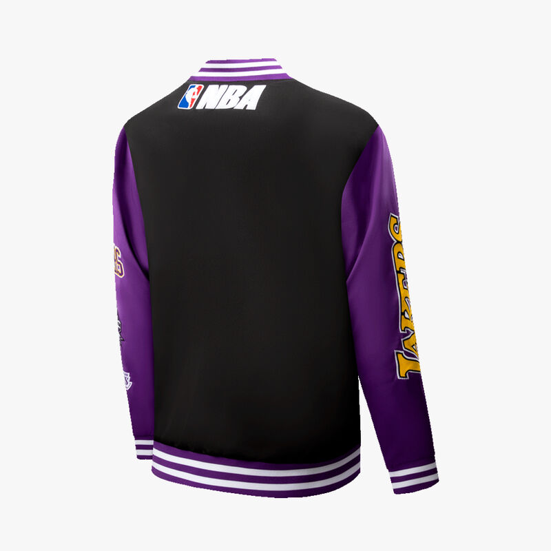 NBA Chaqueta Logo Patches Heat, NEGRO, hi-res image number null