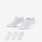 Nike Everyday Cushioned Invisibles 3 Pares, BLANCO, hi-res
