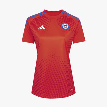 adidas Camiseta Chile Local 2024 Mujer