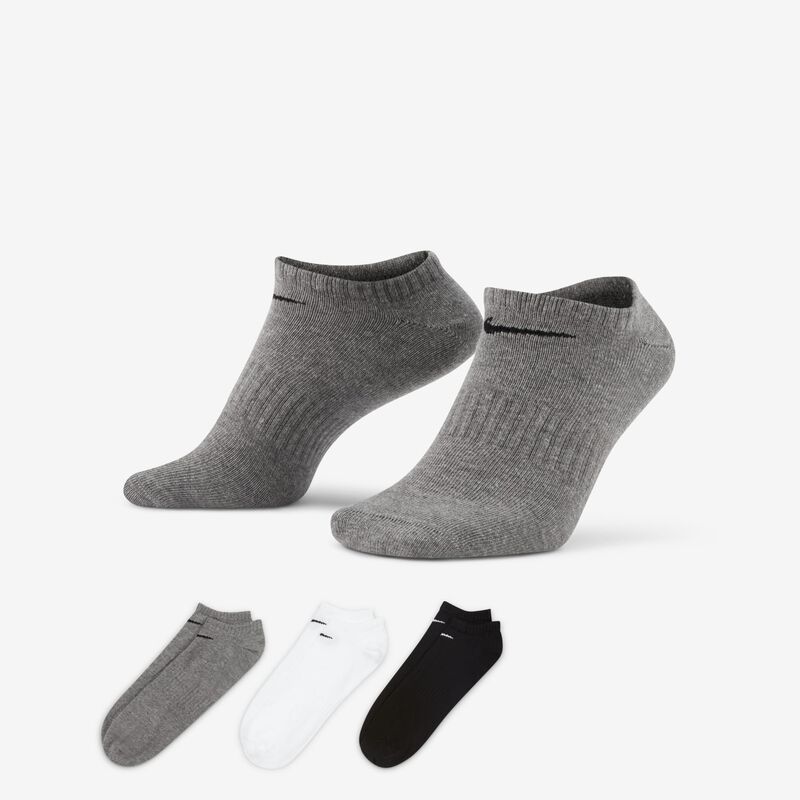 Nike Calcetines Everyday Lightweight Invisibles 3 Pares, SURTIDO, hi-res image number null