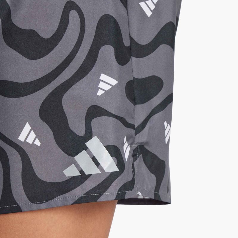adidas Shorts Run It Brand Love, NEGRO, hi-res image number null