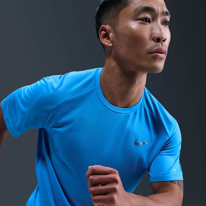 Nike Polera Stride, AZUL, hi-res image number null